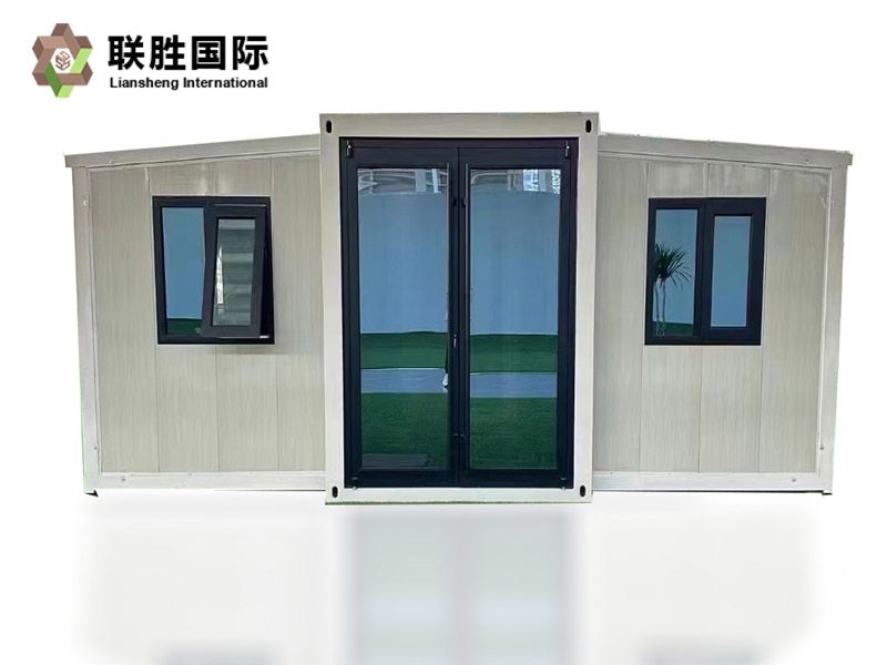 Wint de dubbele vleugeluitbreiding containerhuis populariteit?